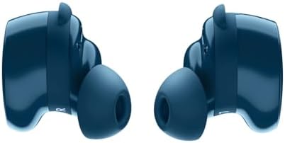 Bose QuietComfort Earbuds   True Wireless Bluetooth Earbuds with Active Noise Cancellation and Mic  USB C Charging  IPX4 Rating  Up to 8 5 Hours of Playtime  Twilight Blue   Limited Edition Color