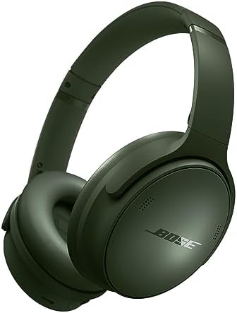 Bose QuietComfort Headphones   Wireless Bluetooth Headphones  Active Over Ear Noise Cancelling and Mic  USB C Charging  Deep Bass  Up to 24 Hours of Playtime  Twilight Blue   Limited Edition Color