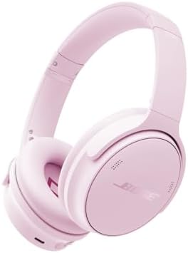 Bose QuietComfort Headphones   Wireless Bluetooth Headphones  Active Over Ear Noise Cancelling and Mic  USB C Charging  Deep Bass  Up to 24 Hours of Playtime  Twilight Blue   Limited Edition Color