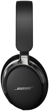Bose QuietComfort Ultra Bluetooth Headphones  2nd Gen   Wireless Headphones with Spatial Audio  Over Ear Noise Cancelling with Mic  Up to 30 Hours of Play time  Black
