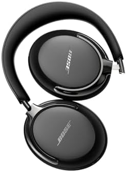 Bose QuietComfort Ultra Bluetooth Headphones  2nd Gen   Wireless Headphones with Spatial Audio  Over Ear Noise Cancelling with Mic  Up to 30 Hours of Play time  Black