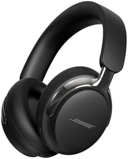 Bose QuietComfort Ultra Bluetooth Headphones  2nd Gen   Wireless Headphones with Spatial Audio  Over Ear Noise Cancelling with Mic  Up to 30 Hours of Play time  Black