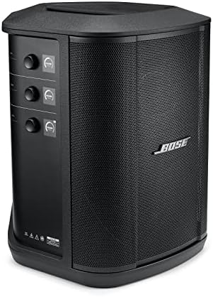 Bose S1 Pro  All in One PA Speaker   Powered  Wireless PA System  Multiple Positioning Options  Ergonomic Carry Handle  Up to 11 Hours of Playtime  Black