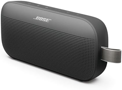Bose SoundLink Flex Bluetooth Speaker  2nd Gen    Portable Outdoor Speaker with Hi Fi Audio  Waterproof and Dustproof  USB C  Up to 12 Hours Battery Life  Petal Pink   Limited Edition Color