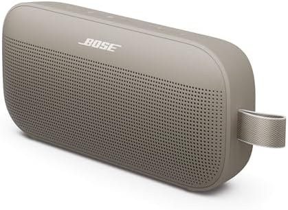 Bose SoundLink Flex Bluetooth Speaker  2nd Gen    Portable Outdoor Speaker with Hi Fi Audio  Waterproof and Dustproof  USB C  Up to 12 Hours Battery Life  Petal Pink   Limited Edition Color