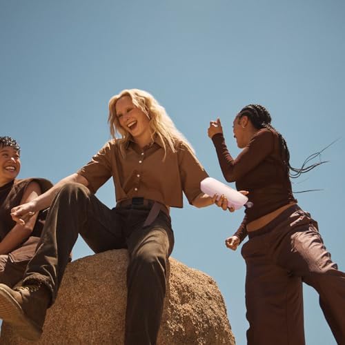 Bose SoundLink Flex Bluetooth Speaker  2nd Gen    Portable Outdoor Speaker with Hi Fi Audio  Waterproof and Dustproof  USB C  Up to 12 Hours Battery Life  Petal Pink   Limited Edition Color