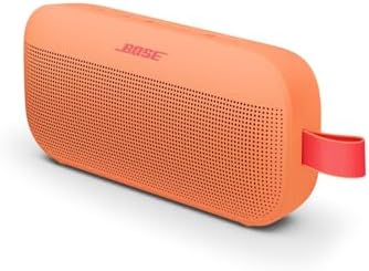 Bose SoundLink Flex Bluetooth Speaker  2nd Gen    Portable Outdoor Speaker with Hi Fi Audio  Waterproof and Dustproof  USB C  Up to 12 Hours Battery Life  Petal Pink   Limited Edition Color