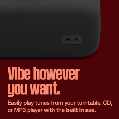 Bose SoundLink Max Bluetooth Speaker   Portable Wireless Party Speaker  IP67 Waterproof  Rope Handle  Up to 20 Hours of Playtime  USB C  Built in 3 5mm AUX Input  Black