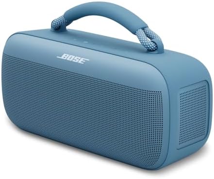 Bose SoundLink Max Bluetooth Speaker   Portable Wireless Party Speaker  IP67 Waterproof  Rope Handle  Up to 20 Hours of Playtime  USB C  Built in 3 5mm AUX Input  Black