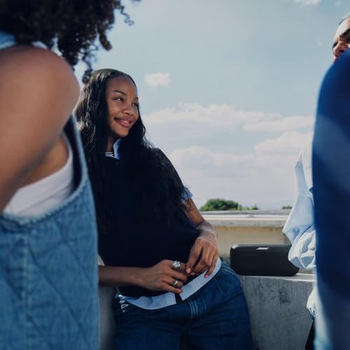 Bose SoundLink Plus Portable Bluetooth Speaker  Wireless Outdoor Speaker  Up to 20 Hours Battery Life  Waterproof and Dustproof  Black