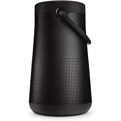 Bose SoundLink Revolve   Series II  Bluetooth Speaker  Portable Speaker with Microphone  Wireless and Water Resistant with 360 Degree Sound  Long Lasting Battery and Handle  Black