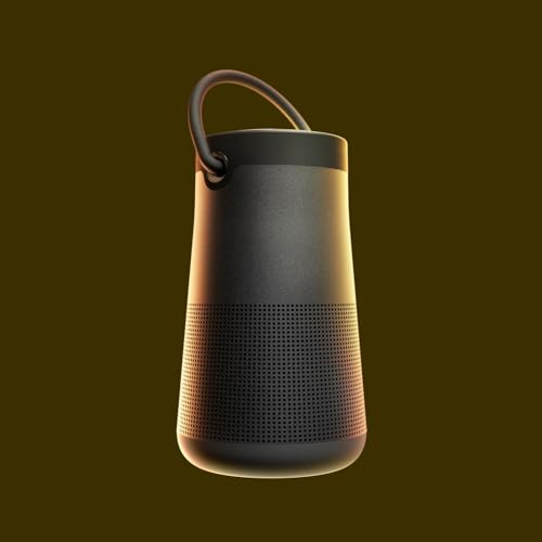 Bose SoundLink Revolve   Series II  Bluetooth Speaker  Portable Speaker with Microphone  Wireless and Water Resistant with 360 Degree Sound  Long Lasting Battery and Handle  Black