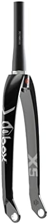 Box One X5/X2/XE/XL/XS Carbon Forks for Larger or Smaller Sized Racers 1 5 to 1   & 1 inch 7000 Series Chromoly/Tapered/Straight Steerer Tube and and 20/10mm Axle Stem Lock/Fork Adapters