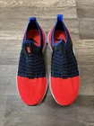 Brand New Nike Women s React Phantom Run Flyknit 2 Black/Bright Crimson Size 7