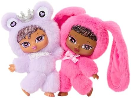 Bratz Bratziez Sweetheartz Plush Blind Box with Charm Clip and Accessory, Collectible Characters