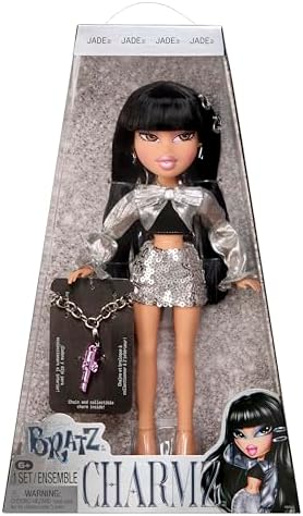 Bratz Charmz Jade Fashion Doll with Collectible Charm Bracelet