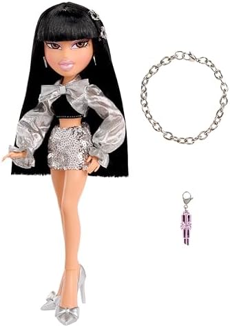 Bratz Charmz Jade Fashion Doll with Collectible Charm Bracelet
