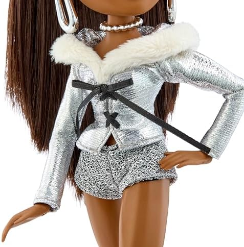 Bratz Charmz Sasha Fashion Doll with Collectible Charm Bracelet