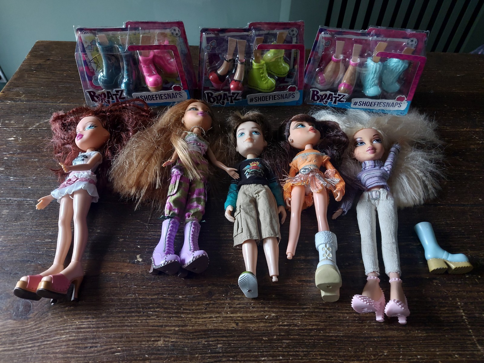 Bratz Dolls Bundle x 5  MGA  2001  2003 With Accessories