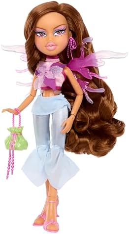 Bratz Fashion Pixiez Yasmin Collectible Fantasy Doll with Real Fashions and Accessories