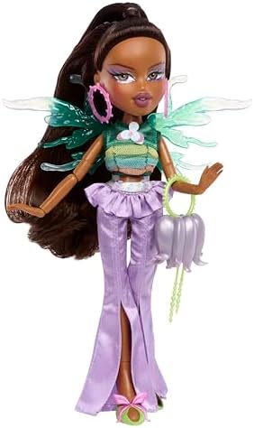 Bratz Fashion Pixiez Sasha Collectible Fantasy Doll with Real Fashions and Accessories