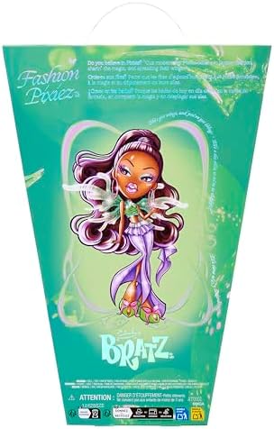 Bratz Fashion Pixiez Sasha Collectible Fantasy Doll with Real Fashions and Accessories