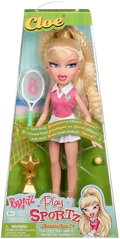 Bratz Play Sportz Cloe Fashion Doll with Accessories  Tennis