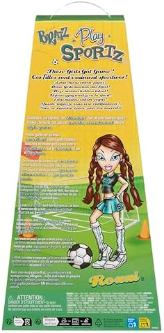 Bratz Play Sportz Roxxi Fashion Doll with Accessories  Soccer