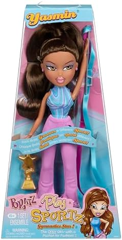 Bratz Play Sportz Yasmin Fashion Doll with Accessories  Gymnastics
