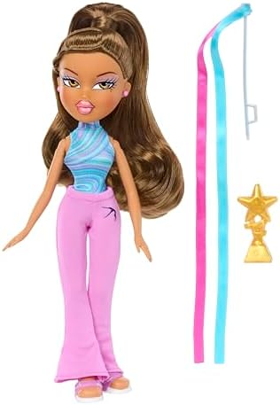 Bratz Play Sportz Yasmin Fashion Doll with Accessories  Gymnastics