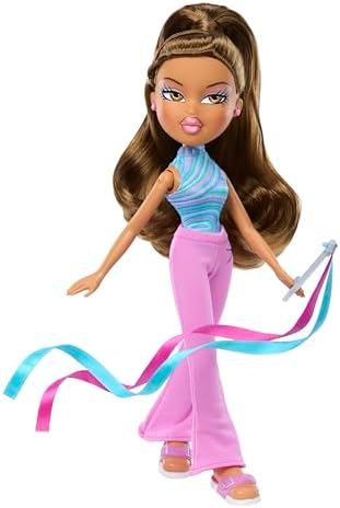 Bratz Play Sportz Yasmin Fashion Doll with Accessories  Gymnastics