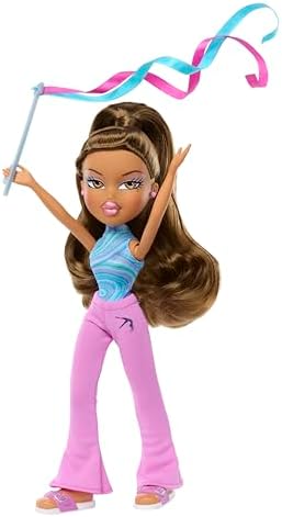 Bratz Play Sportz Yasmin Fashion Doll with Accessories  Gymnastics