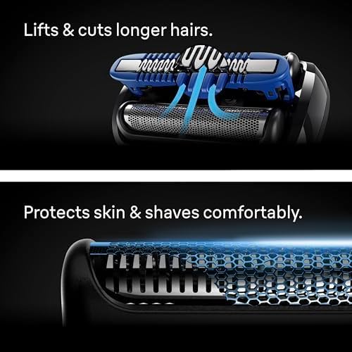 Braun Electric Shaver for Men  Series 7 7185cc  Waterproof  Wet & Dry Shave  Shaving Kit with SmartCare Center and Beard Trimmer  3 Shave Modes  60 Minute Battery Runtime  10 Piece Set