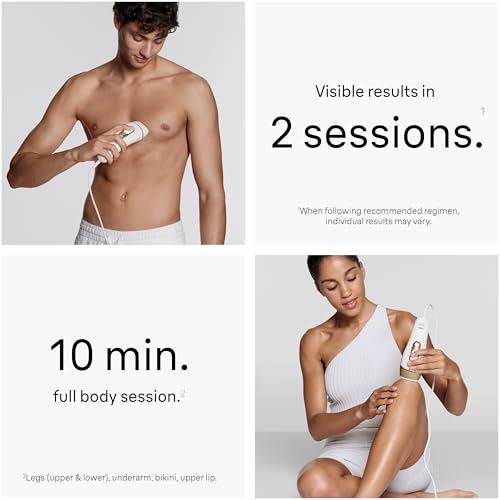 Braun IPL Silk Expert Pro 5 PL5157 Latest Generation IPL  Permanent Visible Hair Reduction  Holiday Gifts for Women and Men  at Home Hair Removal System with Soft Pouch and Precision Head