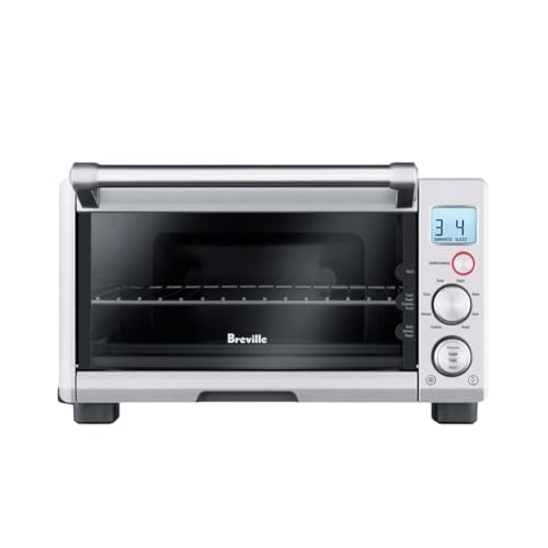 Breville BOV650XL the Compact Smart Oven Countertop Toaster Oven  Brushed Stainless Steel
