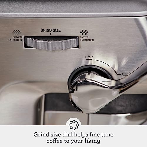 Breville Barista Express Impress Espresso Machine BES876BSS Brushed Stainless Steel