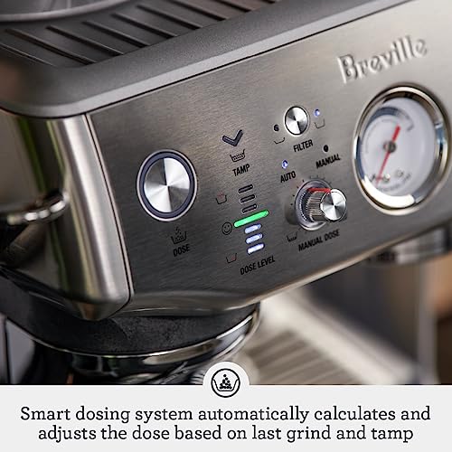 Breville Barista Express Impress Espresso Machine BES876BSS Brushed Stainless Steel