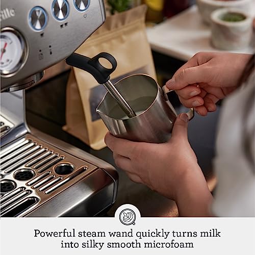 Breville Barista Express Impress Espresso Machine BES876BSS Brushed Stainless Steel