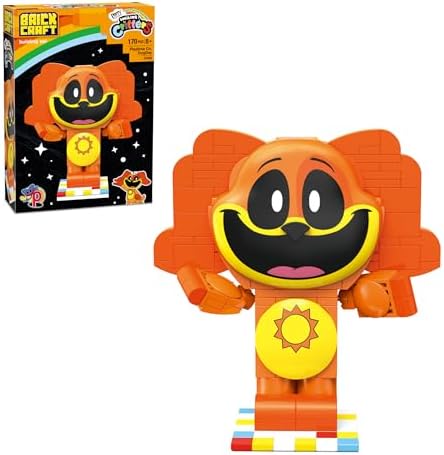 Brickcraft Poppy Playtime Kissy Missy Building Set 240 Pieces Collectible Pink Figure Toy with Articulated Limbs SDCC 2025 Limited Edition Construction Set for Kids Ages 8 Plus Official Licensed Toy