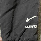 talla L - Brooklyn Nets Nike x Ambush Jacket Women L Black DB8576 010 Hooded Zip NBA NEW