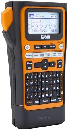 Brother PT E310BTVP P Touch Edge Handheld Industrial Label Printer Kit with Bluetooth and USB C  up to 18mm Labels
