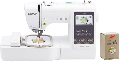 Brother SE700 Sewing and Embroidery Machine  Wireless LAN Connected  135 Built in Designs  103 Built in Stitches  Computerized  4 x 4 Hoop Area  3 7 Touchscreen Display  8 Included Feet  White
