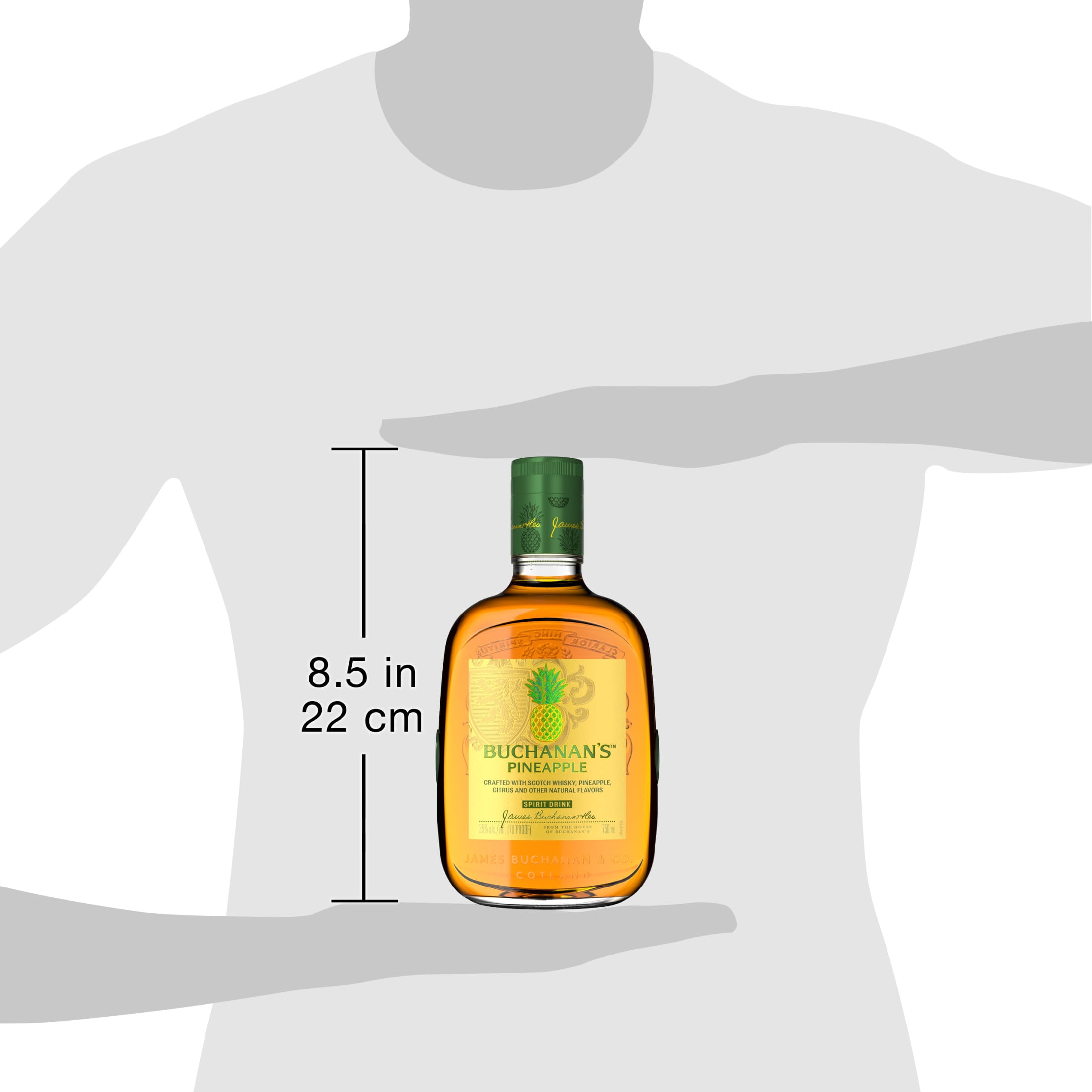 Buchanan s Pineapple Scotch Whisky with Citrus and Natural Flavors  750 ml  35  ABV