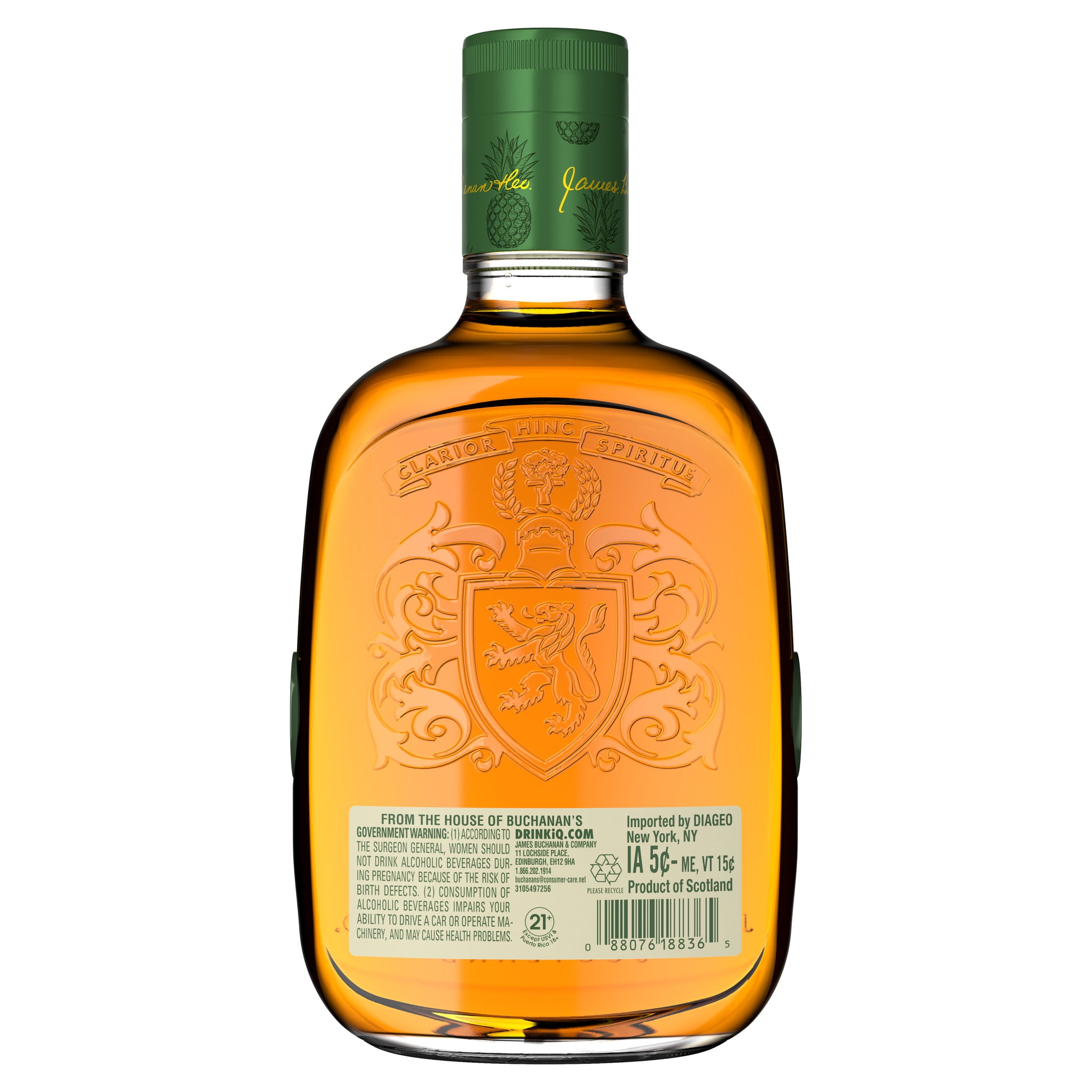 Buchanan s Pineapple Scotch Whisky with Citrus and Natural Flavors  750 ml  35  ABV