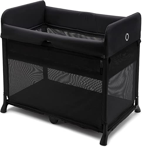 Bugaboo Stardust Playard   Portable Indoor and Outdoor   Foldable On The Go Play Yard   1 Second Unfold   Black