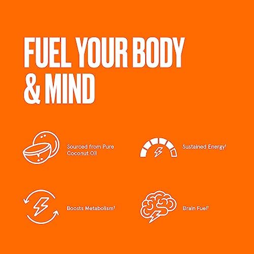 Bulletproof Brain Octane C8 MCT Oil  32 Ounces  Keto Supplement for Sustained Energy and Fewer Cravings