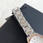Bulova 98P200 Lady Sutton White&Rose Gold Diamond Quartz Women s New Watch 28mm
