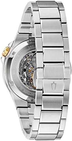 Bulova Mens Classic Maquina Automatic Open Aperture Watch