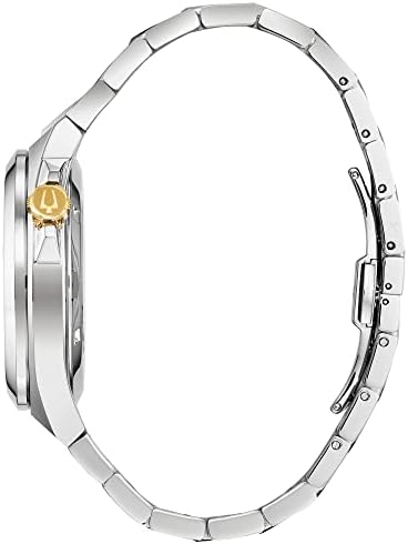 Bulova Mens Classic Maquina Automatic Open Aperture Watch