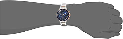 Bulova Mens Marine Star Series C Two Tone Stainless Steel 6 Hand Chronograph Quartz Watch